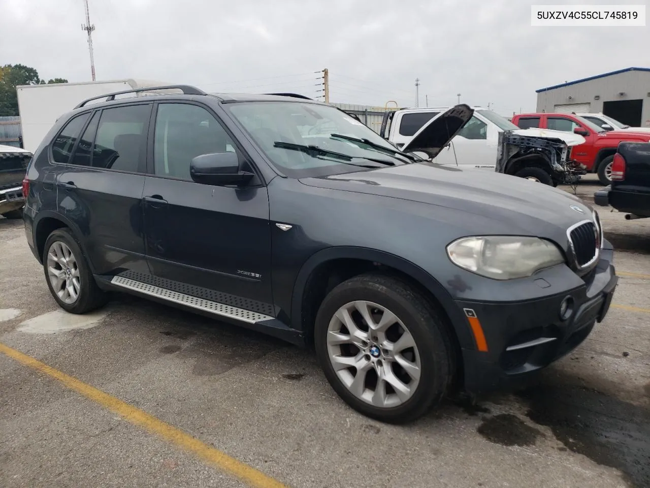 2012 BMW X5 xDrive35I VIN: 5UXZV4C55CL745819 Lot: 71125434