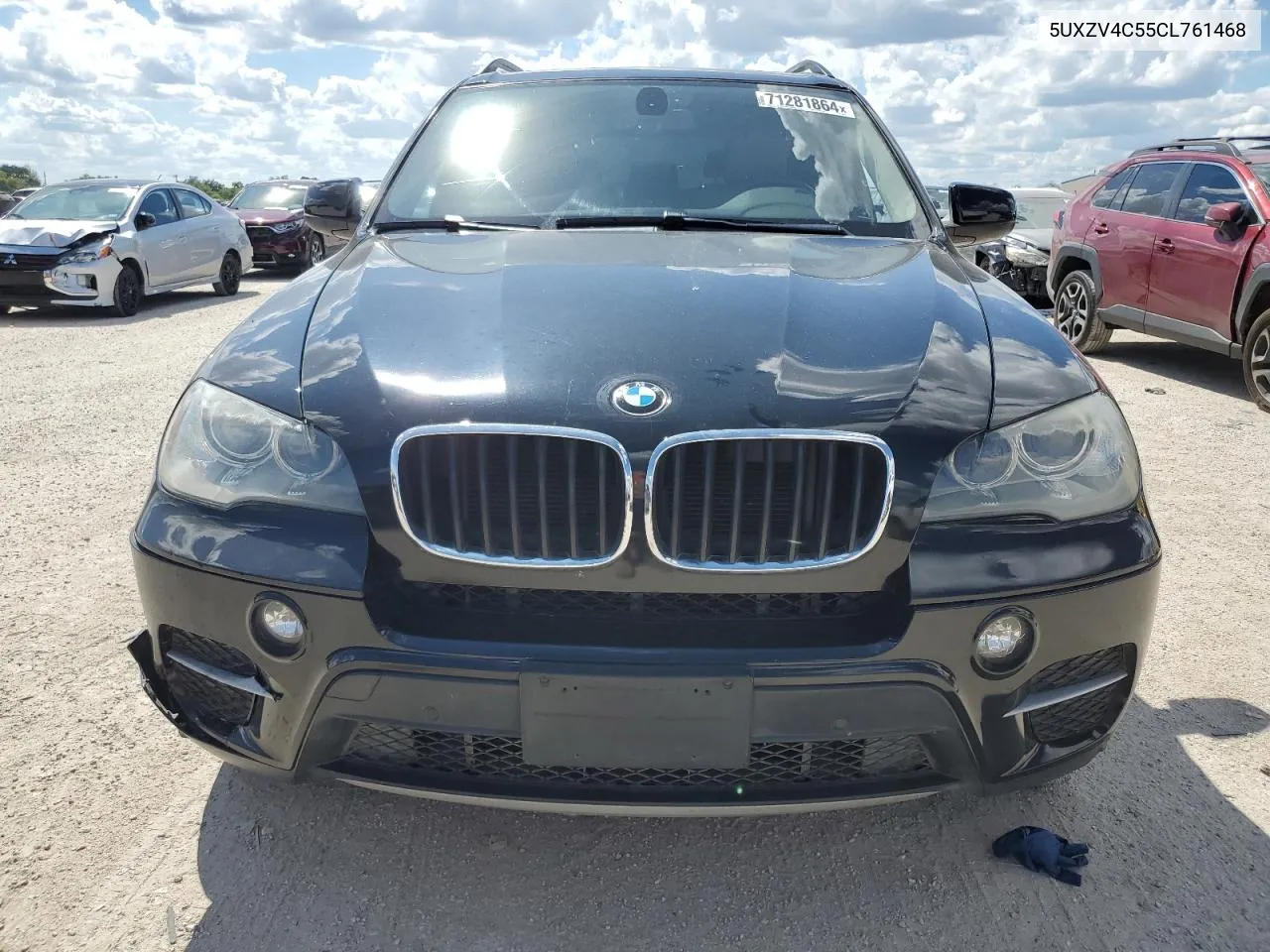 2012 BMW X5 xDrive35I VIN: 5UXZV4C55CL761468 Lot: 71281864