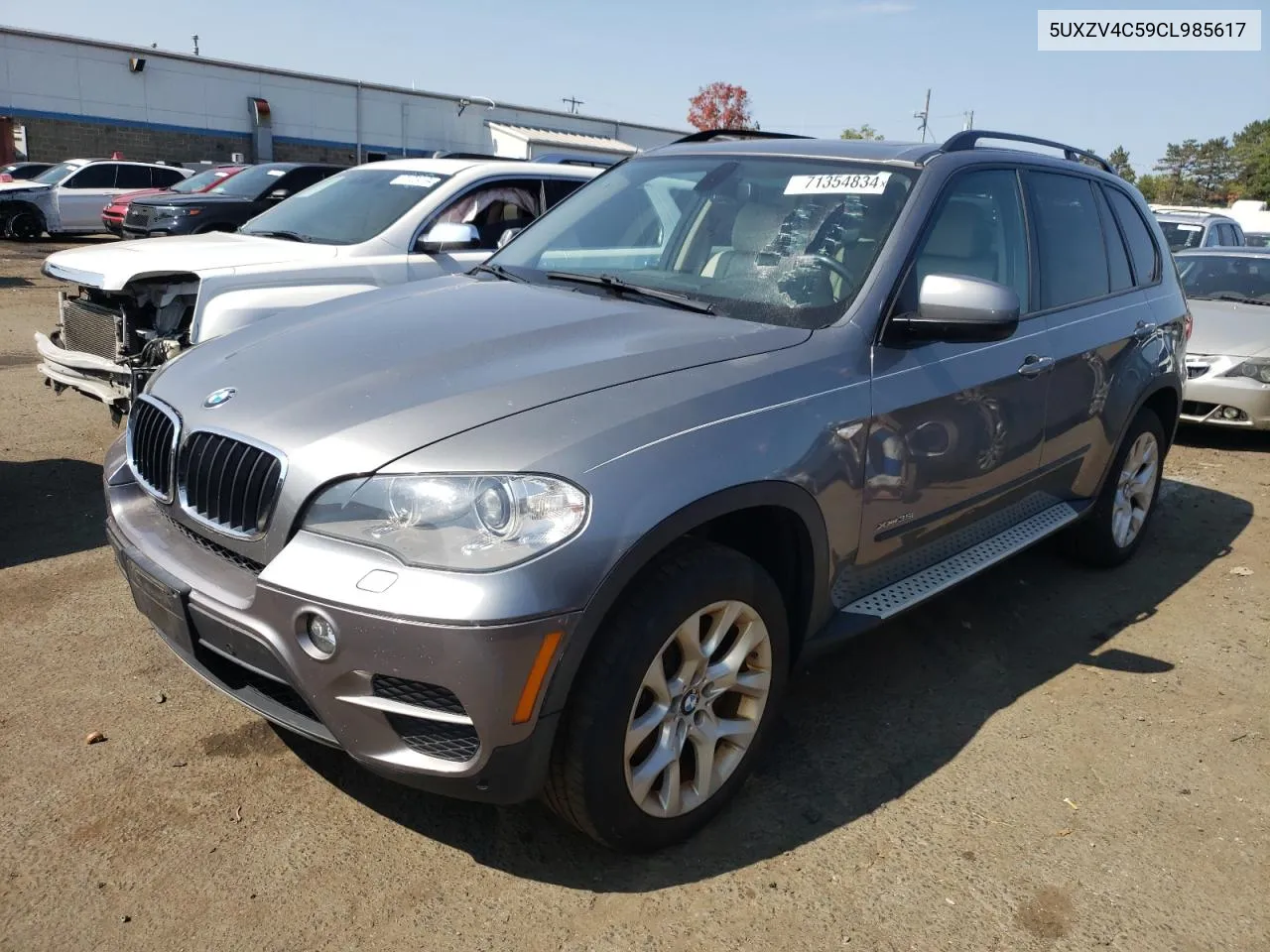 2012 BMW X5 xDrive35I VIN: 5UXZV4C59CL985617 Lot: 71354834