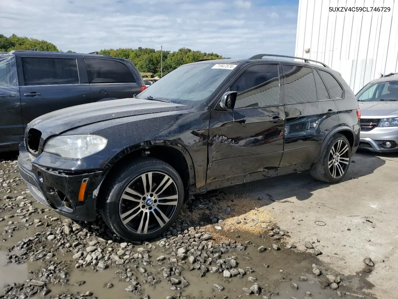 2012 BMW X5 xDrive35I VIN: 5UXZV4C59CL746729 Lot: 71947574