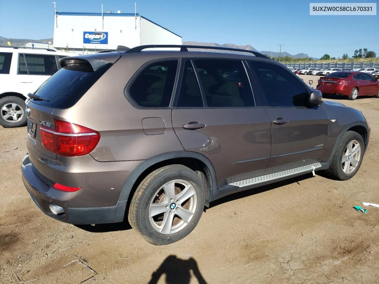 2012 BMW X5 xDrive35D VIN: 5UXZW0C58CL670331 Lot: 72230804