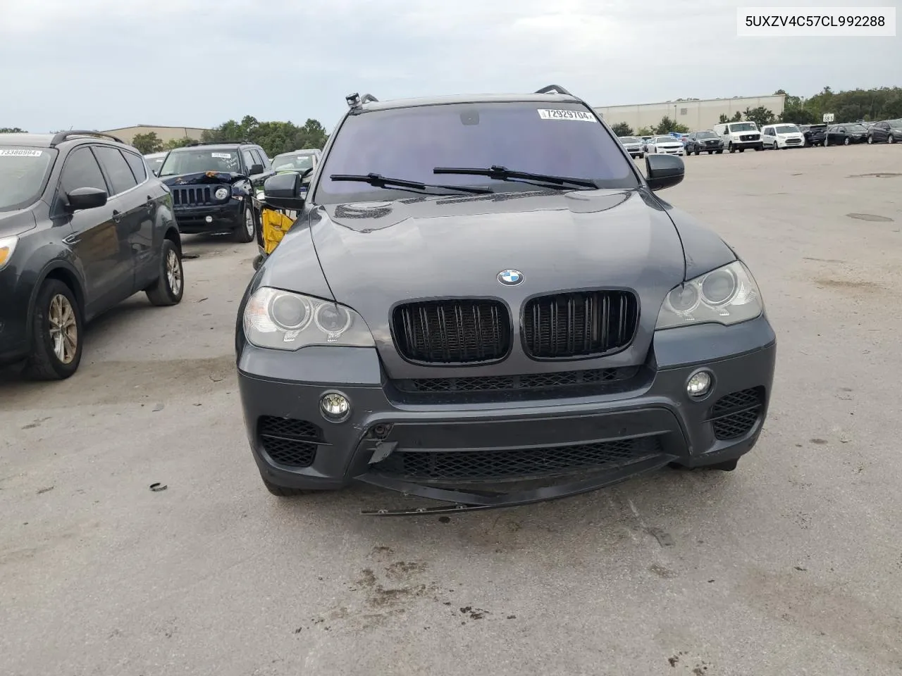 2012 BMW X5 xDrive35I VIN: 5UXZV4C57CL992288 Lot: 72929704