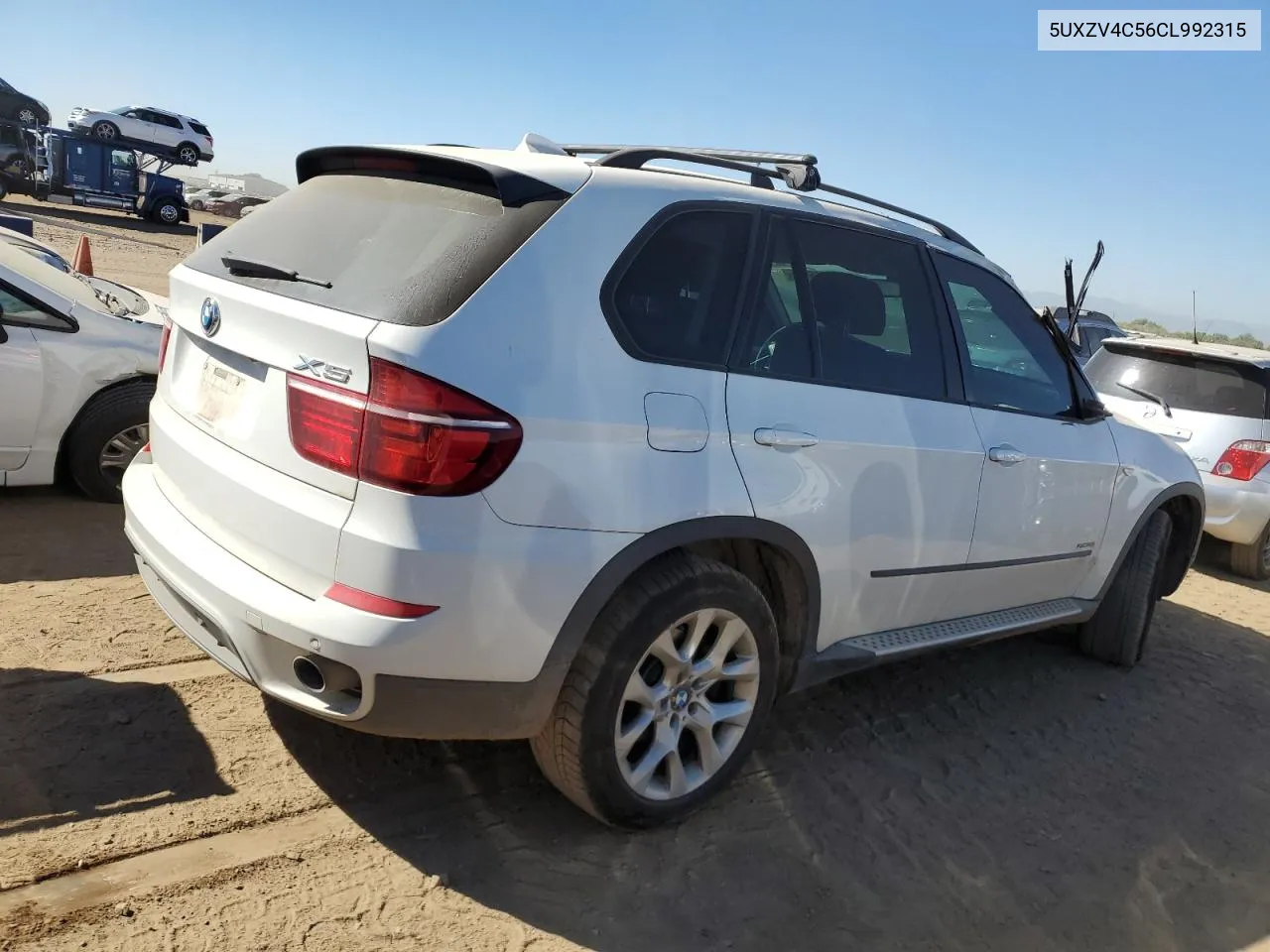 2012 BMW X5 xDrive35I VIN: 5UXZV4C56CL992315 Lot: 73056164