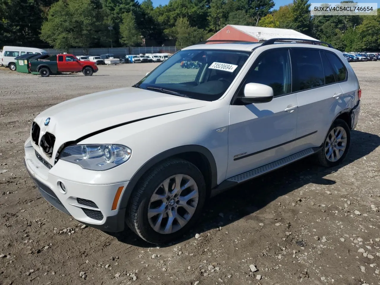 2012 BMW X5 xDrive35I VIN: 5UXZV4C54CL746654 Lot: 73520694