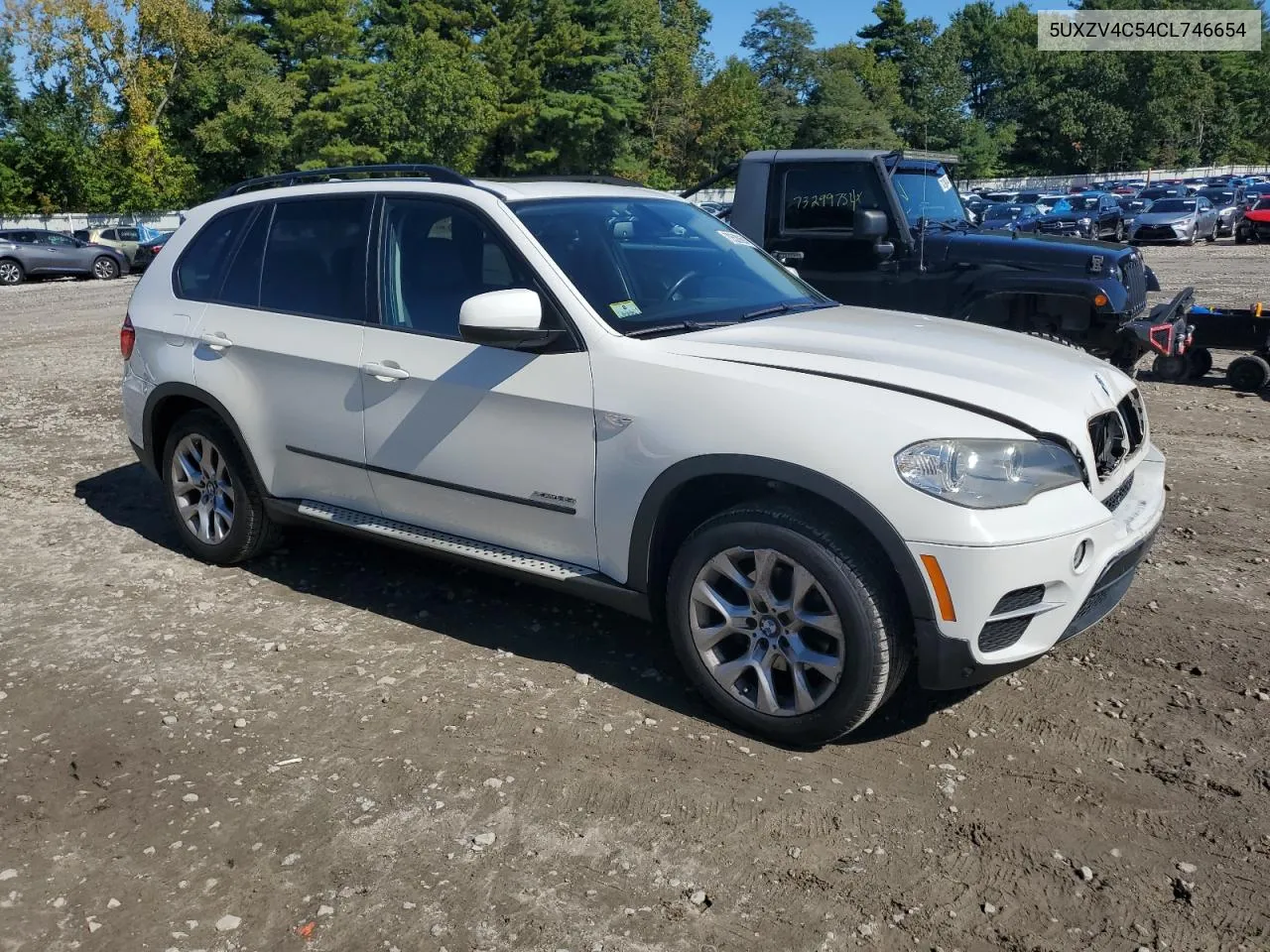 2012 BMW X5 xDrive35I VIN: 5UXZV4C54CL746654 Lot: 73520694