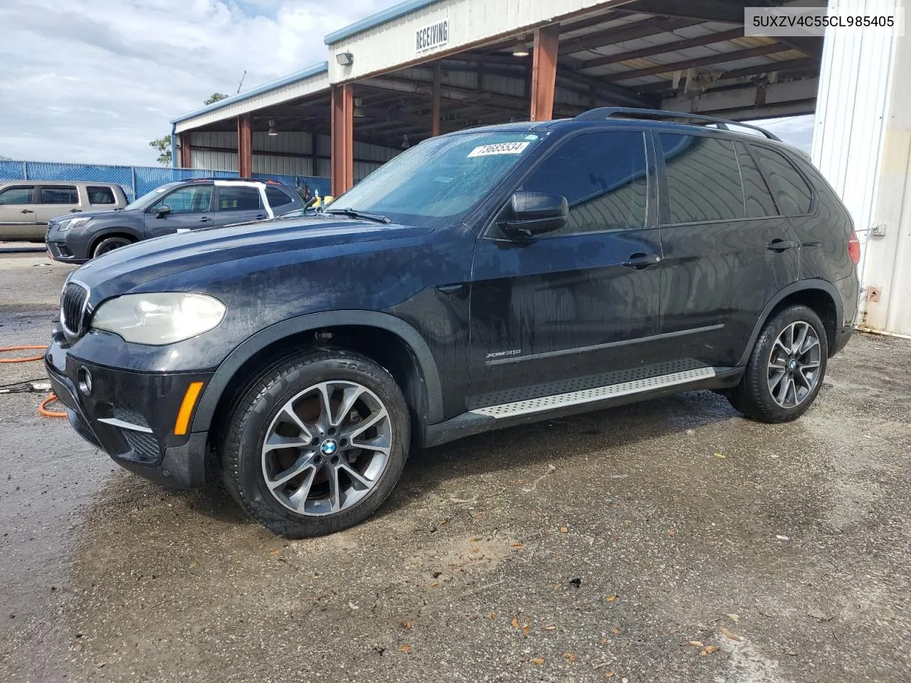 2012 BMW X5 xDrive35I VIN: 5UXZV4C55CL985405 Lot: 73685534