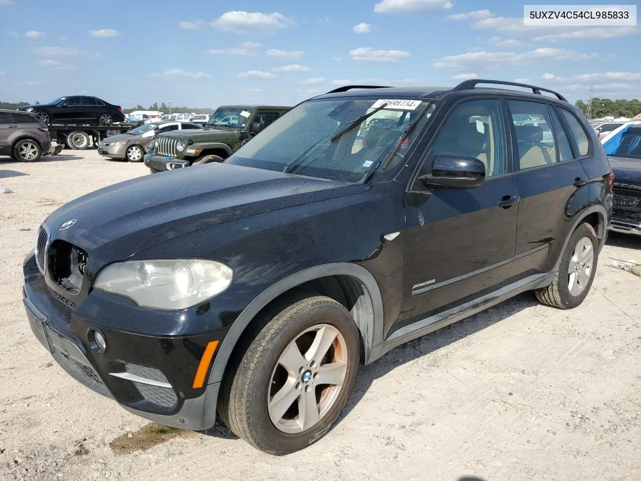 2012 BMW X5 xDrive35I VIN: 5UXZV4C54CL985833 Lot: 73698734