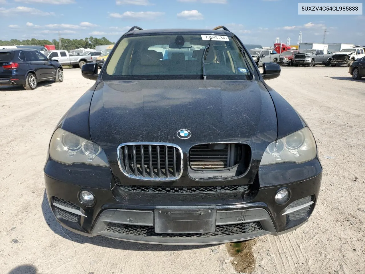 2012 BMW X5 xDrive35I VIN: 5UXZV4C54CL985833 Lot: 73698734