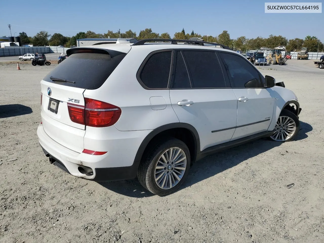 2012 BMW X5 xDrive35D VIN: 5UXZW0C57CL664195 Lot: 73804314