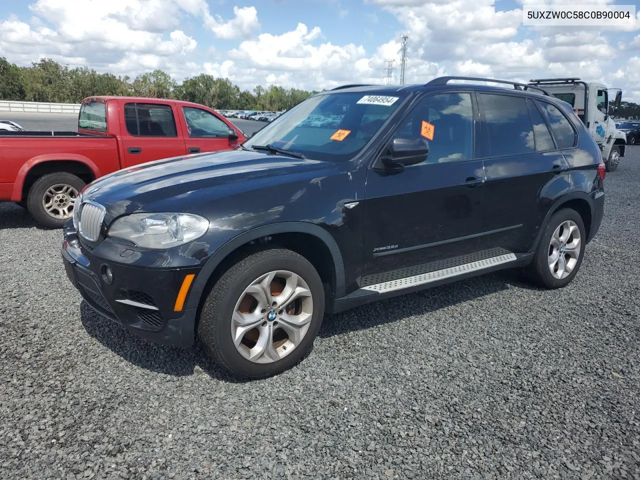 2012 BMW X5 xDrive35D VIN: 5UXZW0C58C0B90004 Lot: 74064954