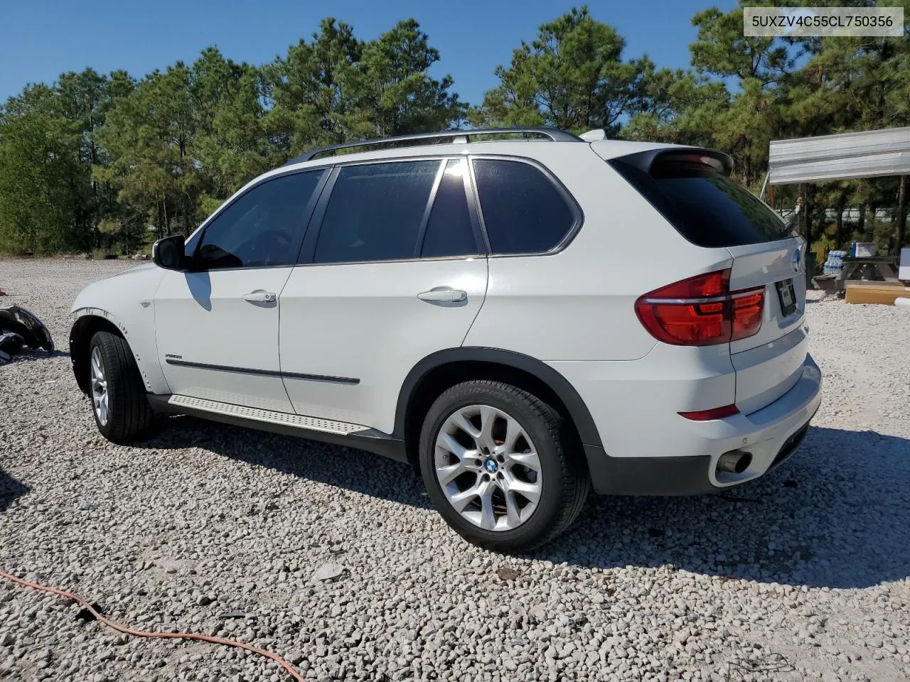 2012 BMW X5 xDrive35I VIN: 5UXZV4C55CL750356 Lot: 74546374