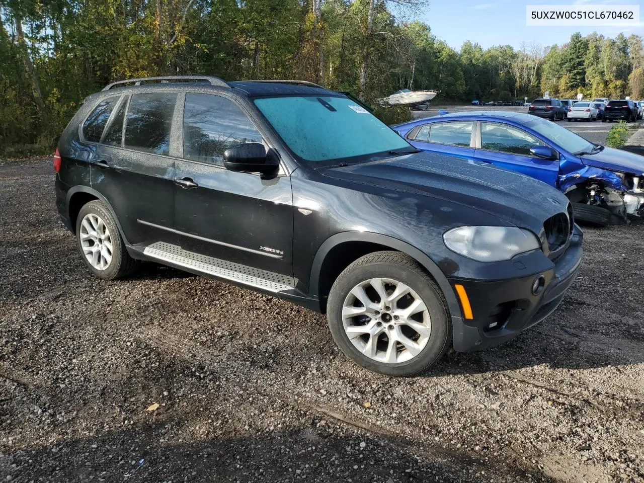 2012 BMW X5 xDrive35D VIN: 5UXZW0C51CL670462 Lot: 74625934