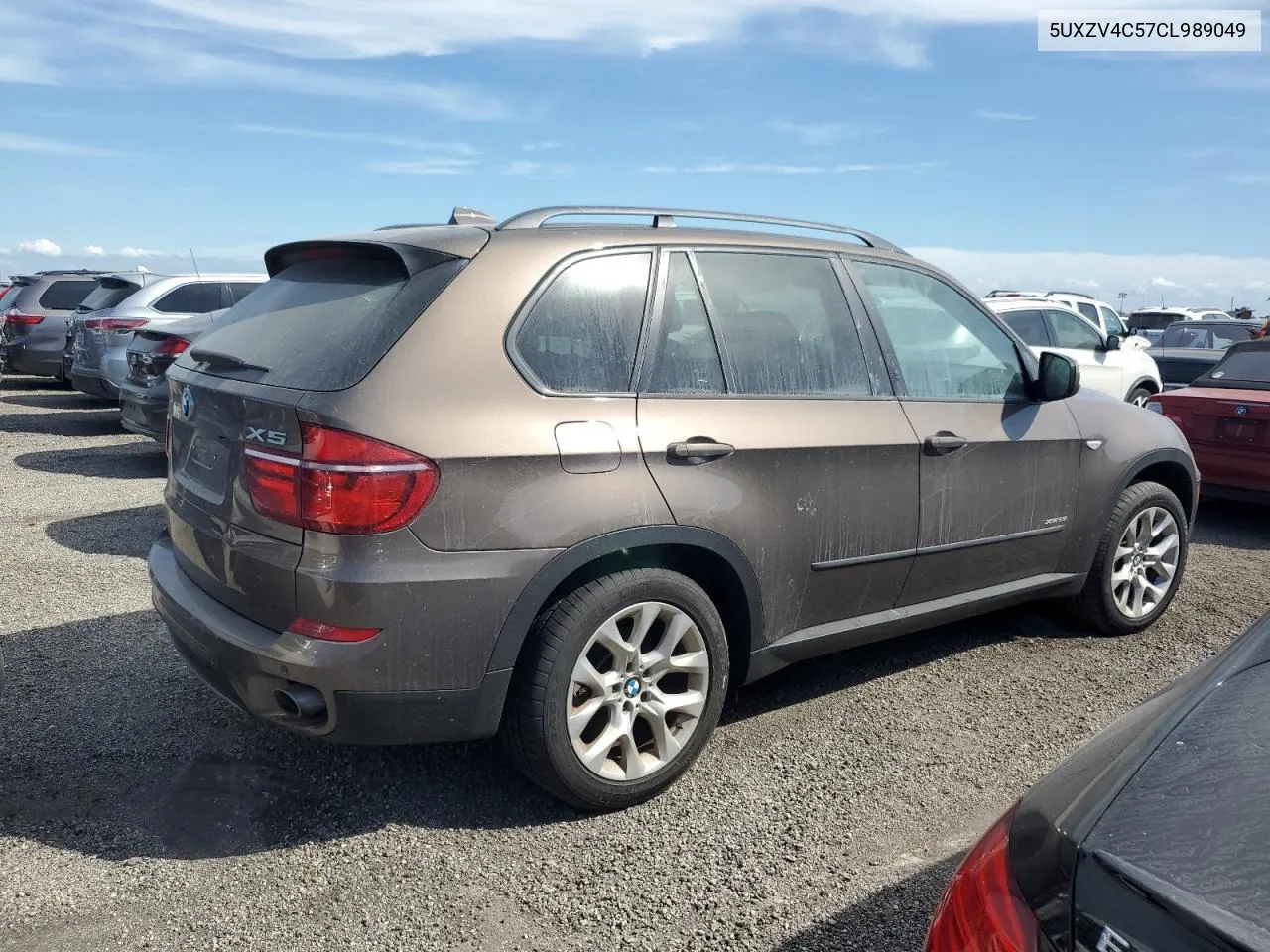 2012 BMW X5 xDrive35I VIN: 5UXZV4C57CL989049 Lot: 74789904