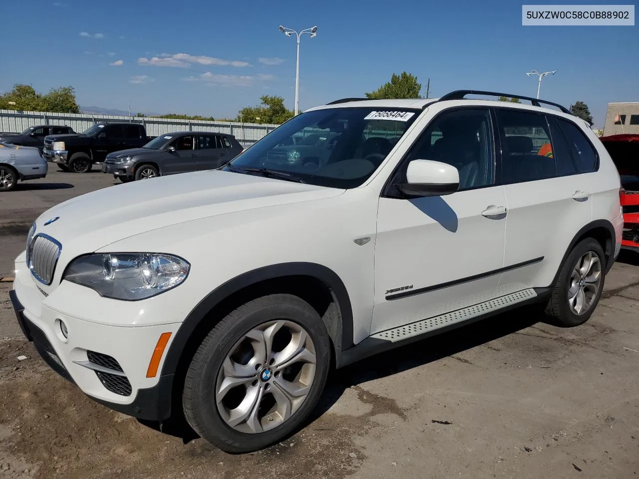 2012 BMW X5 xDrive35D VIN: 5UXZW0C58C0B88902 Lot: 75058464