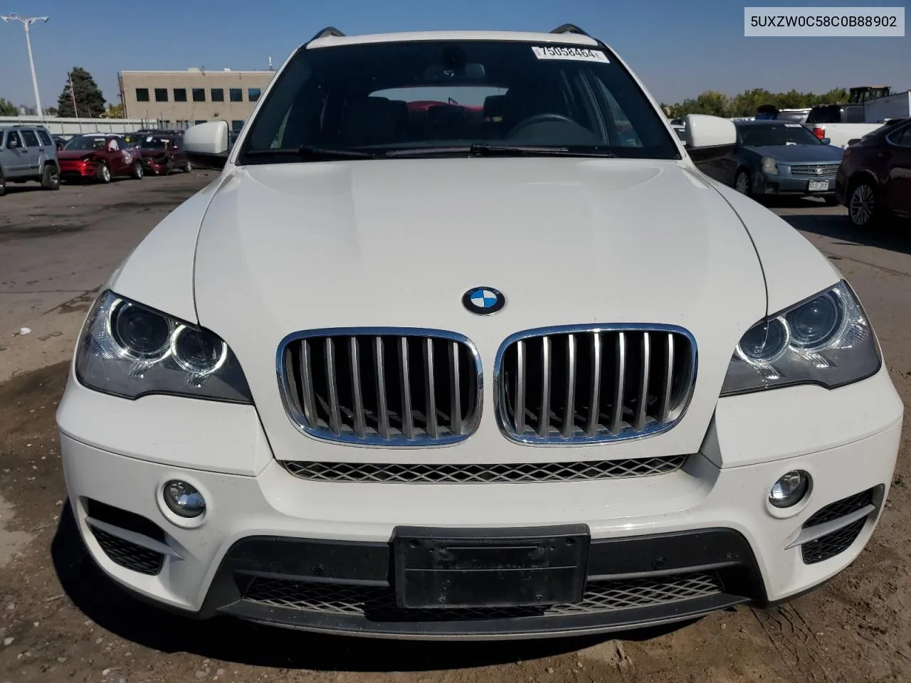 2012 BMW X5 xDrive35D VIN: 5UXZW0C58C0B88902 Lot: 75058464