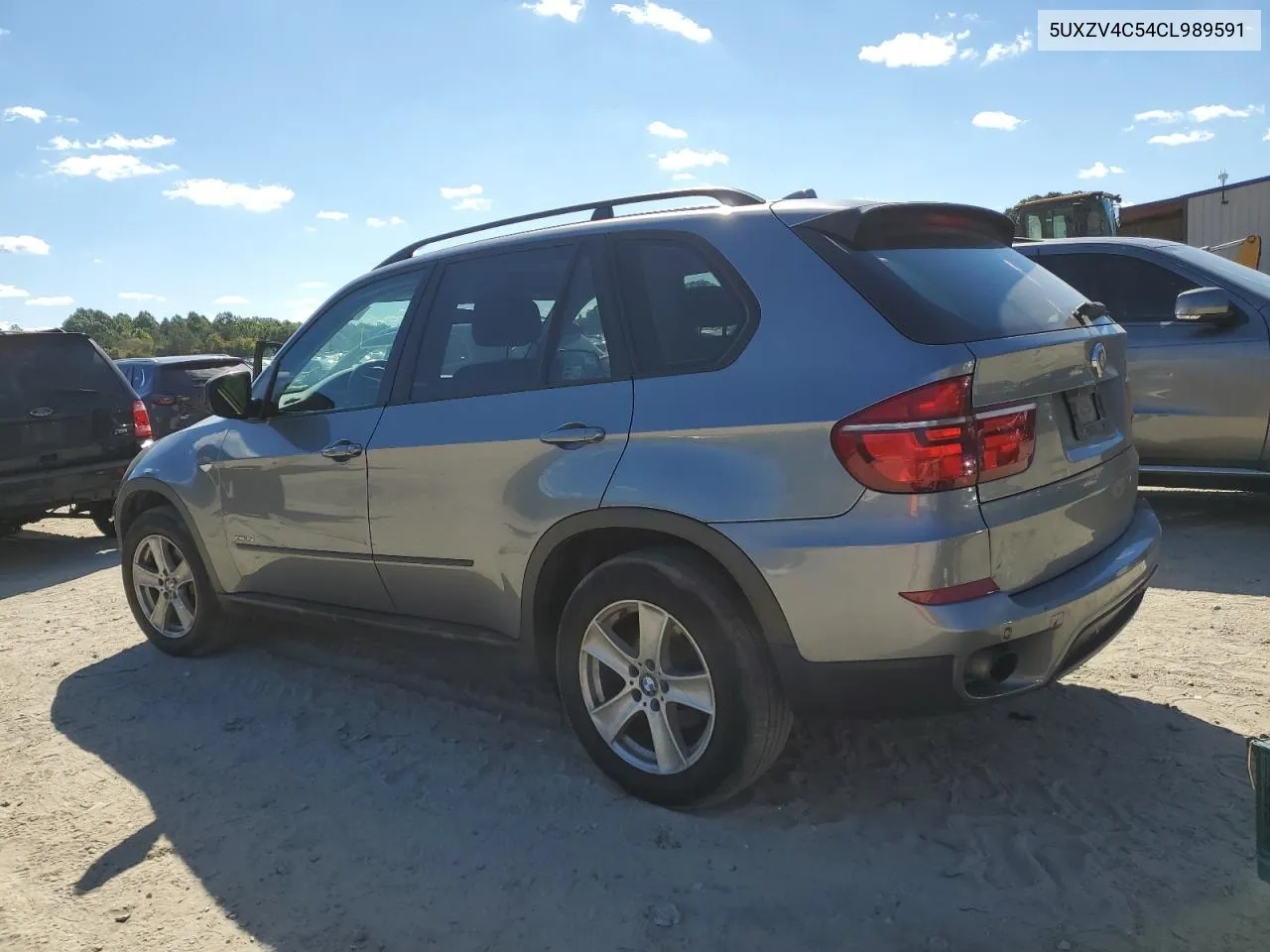 2012 BMW X5 xDrive35I VIN: 5UXZV4C54CL989591 Lot: 75120704