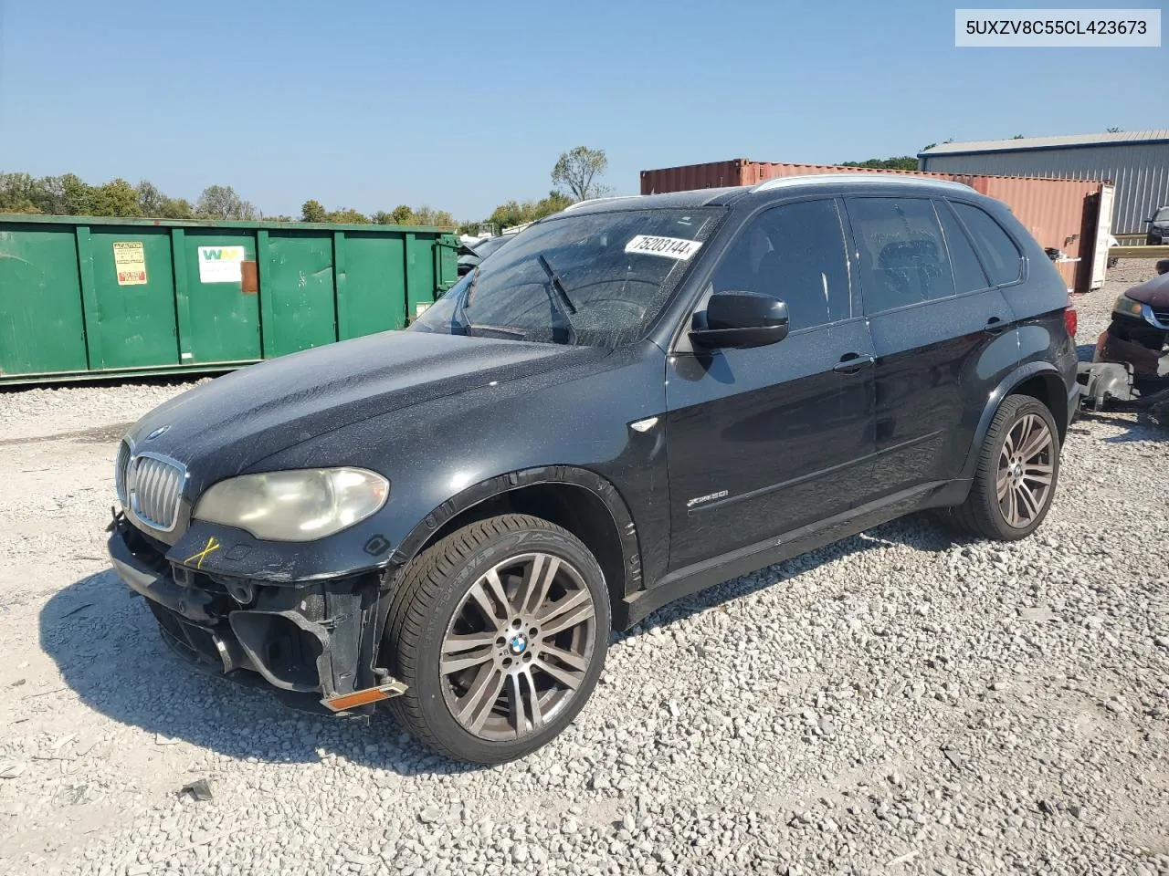 2012 BMW X5 xDrive50I VIN: 5UXZV8C55CL423673 Lot: 75203144