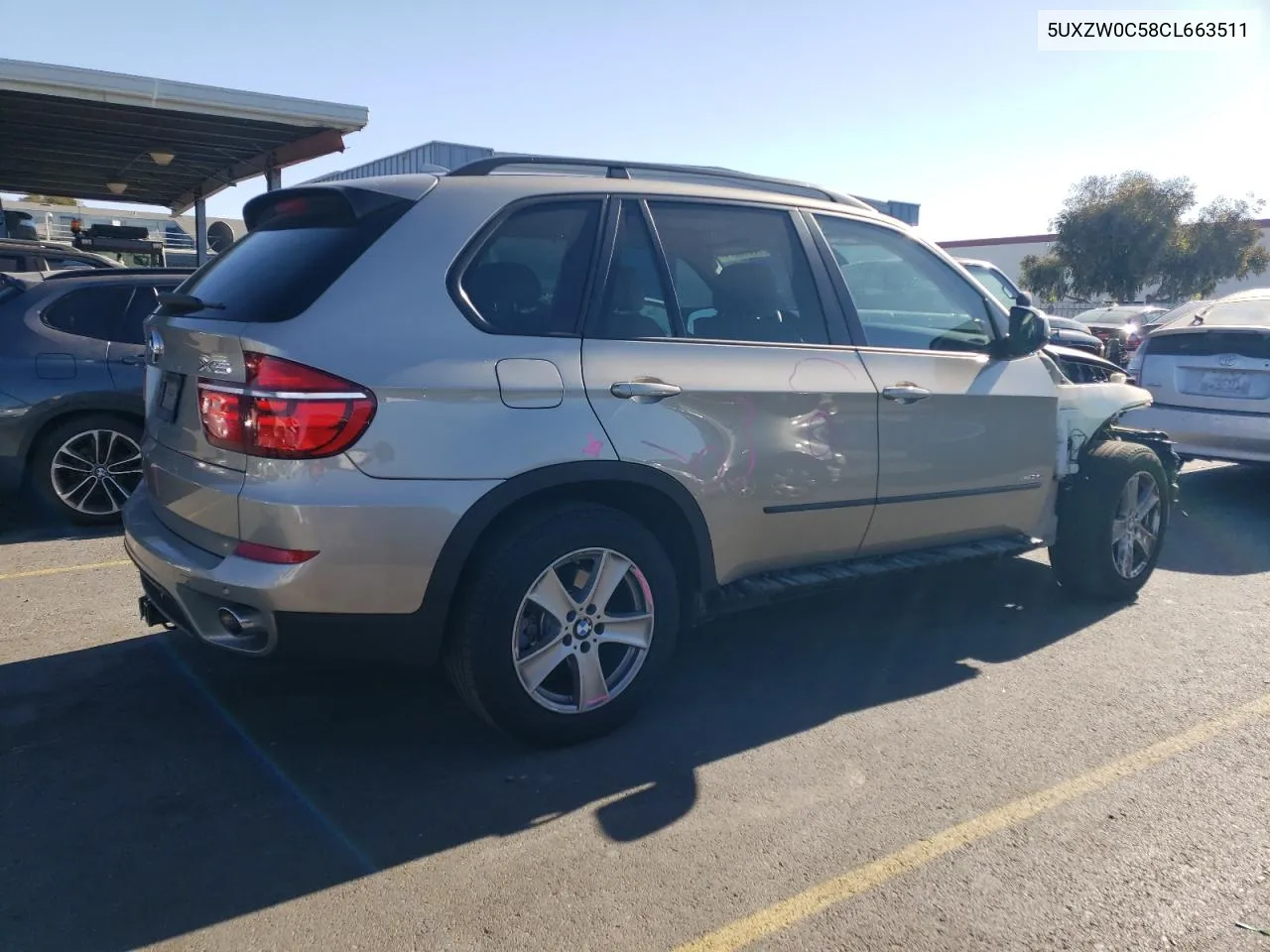 2012 BMW X5 xDrive35D VIN: 5UXZW0C58CL663511 Lot: 76808674