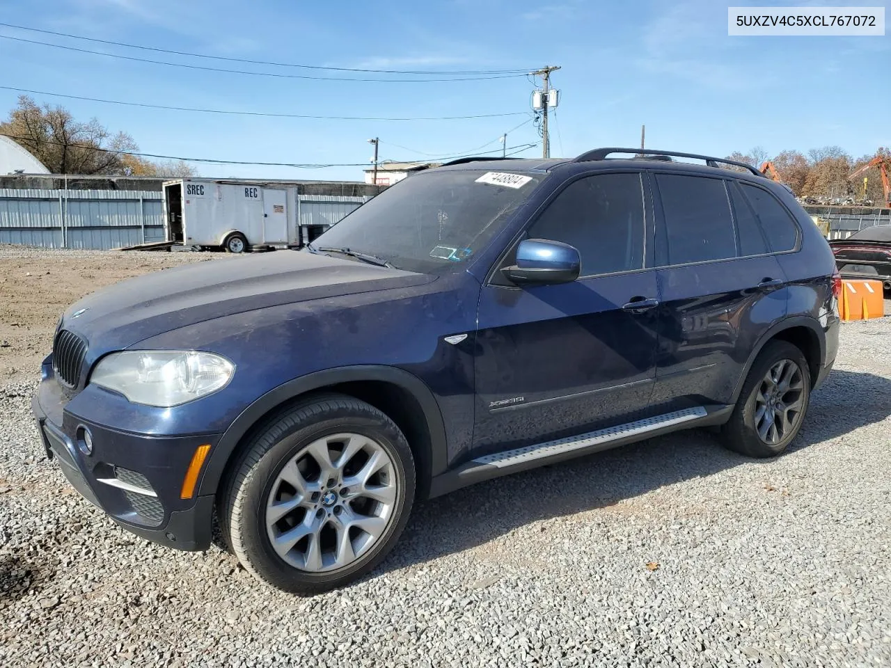 2012 BMW X5 xDrive35I VIN: 5UXZV4C5XCL767072 Lot: 77448804