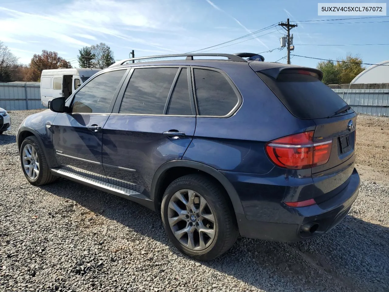 2012 BMW X5 xDrive35I VIN: 5UXZV4C5XCL767072 Lot: 77448804