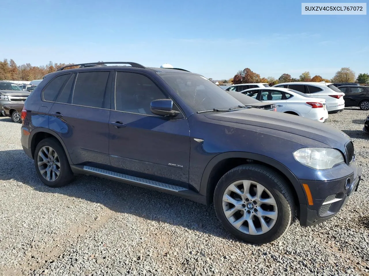 2012 BMW X5 xDrive35I VIN: 5UXZV4C5XCL767072 Lot: 77448804