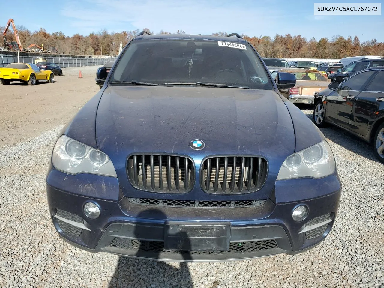 2012 BMW X5 xDrive35I VIN: 5UXZV4C5XCL767072 Lot: 77448804