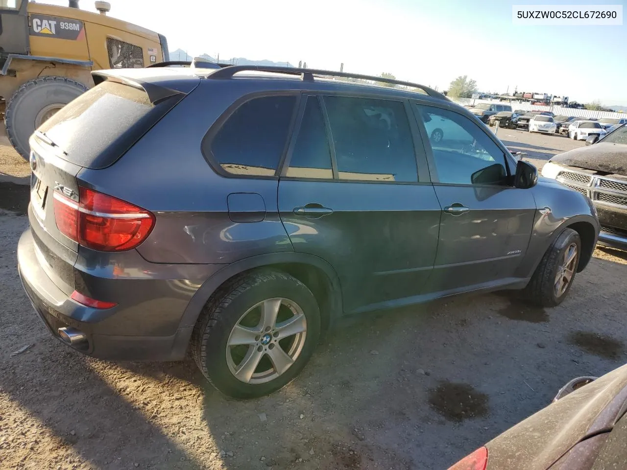 2012 BMW X5 xDrive35D VIN: 5UXZW0C52CL672690 Lot: 78012794