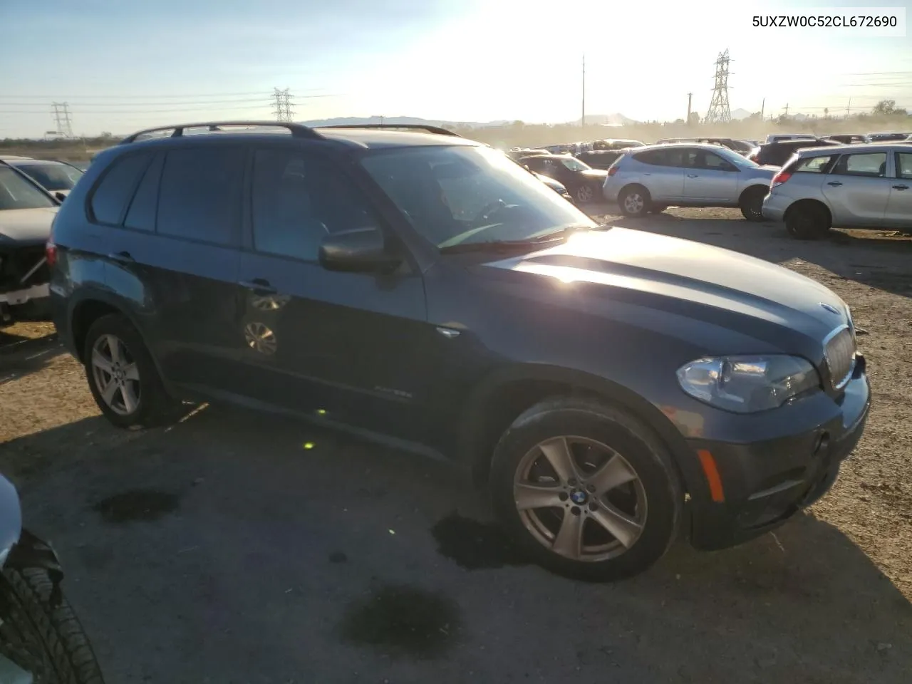 2012 BMW X5 xDrive35D VIN: 5UXZW0C52CL672690 Lot: 78012794