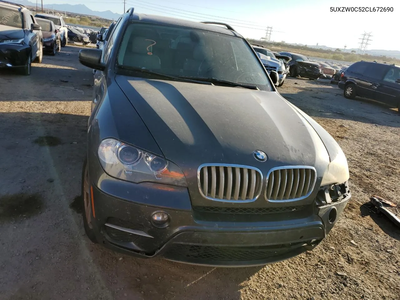 2012 BMW X5 xDrive35D VIN: 5UXZW0C52CL672690 Lot: 78012794