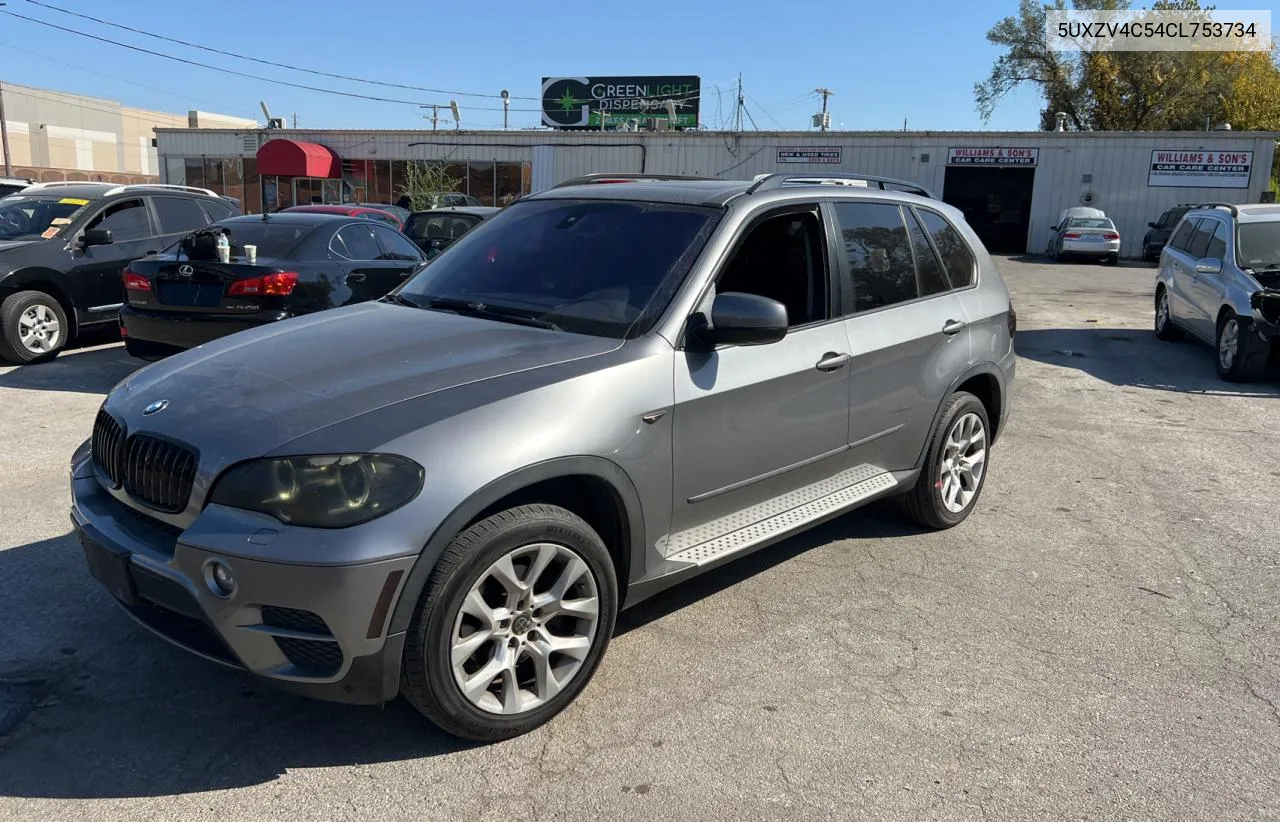 2012 BMW X5 xDrive35I VIN: 5UXZV4C54CL753734 Lot: 78016684