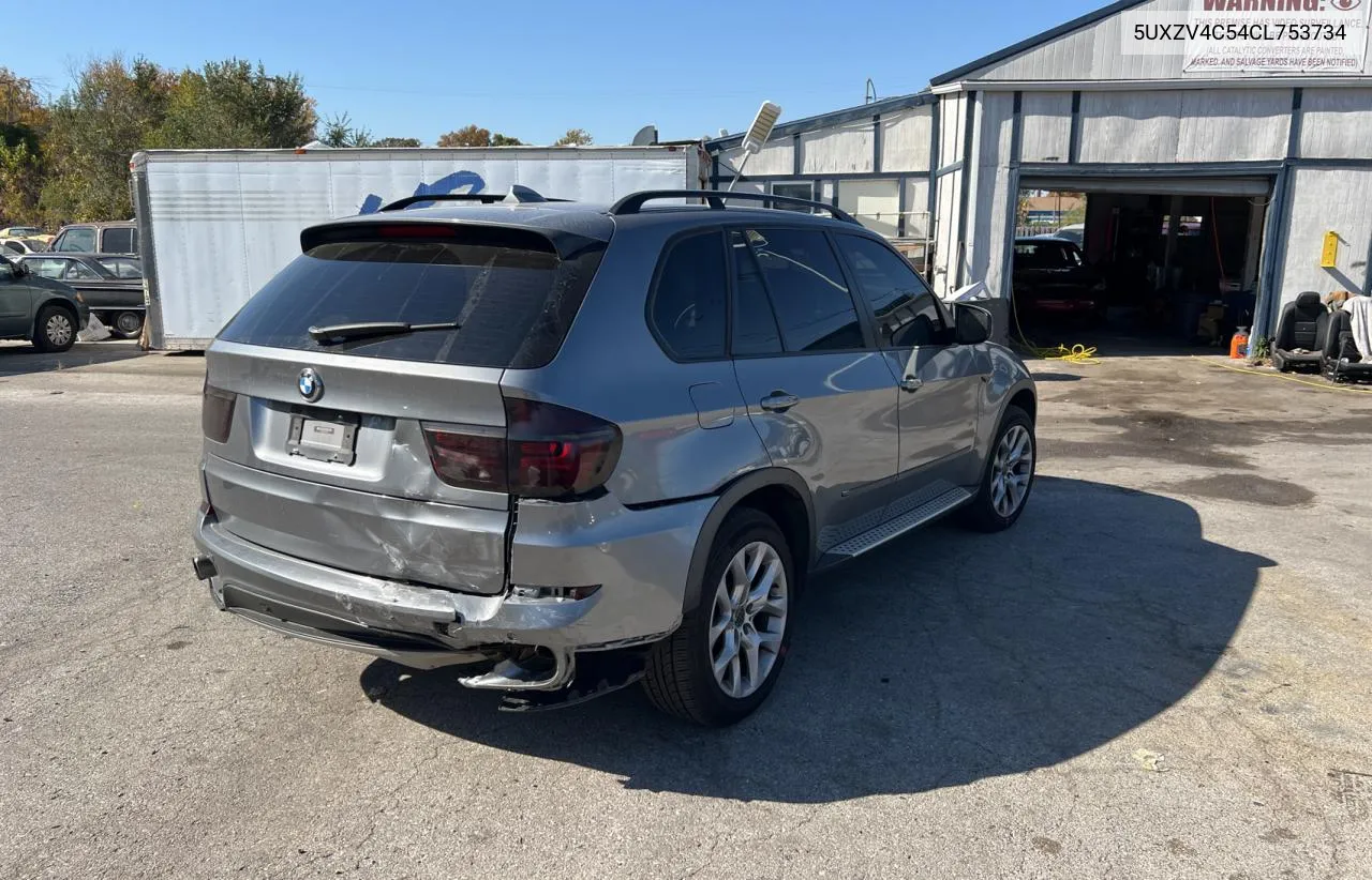 2012 BMW X5 xDrive35I VIN: 5UXZV4C54CL753734 Lot: 78016684