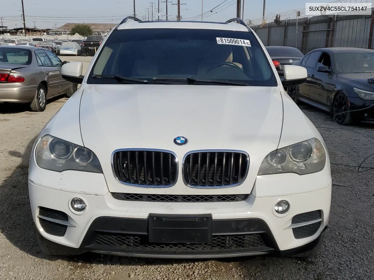 2012 BMW X5 xDrive35I VIN: 5UXZV4C55CL754147 Lot: 81509014