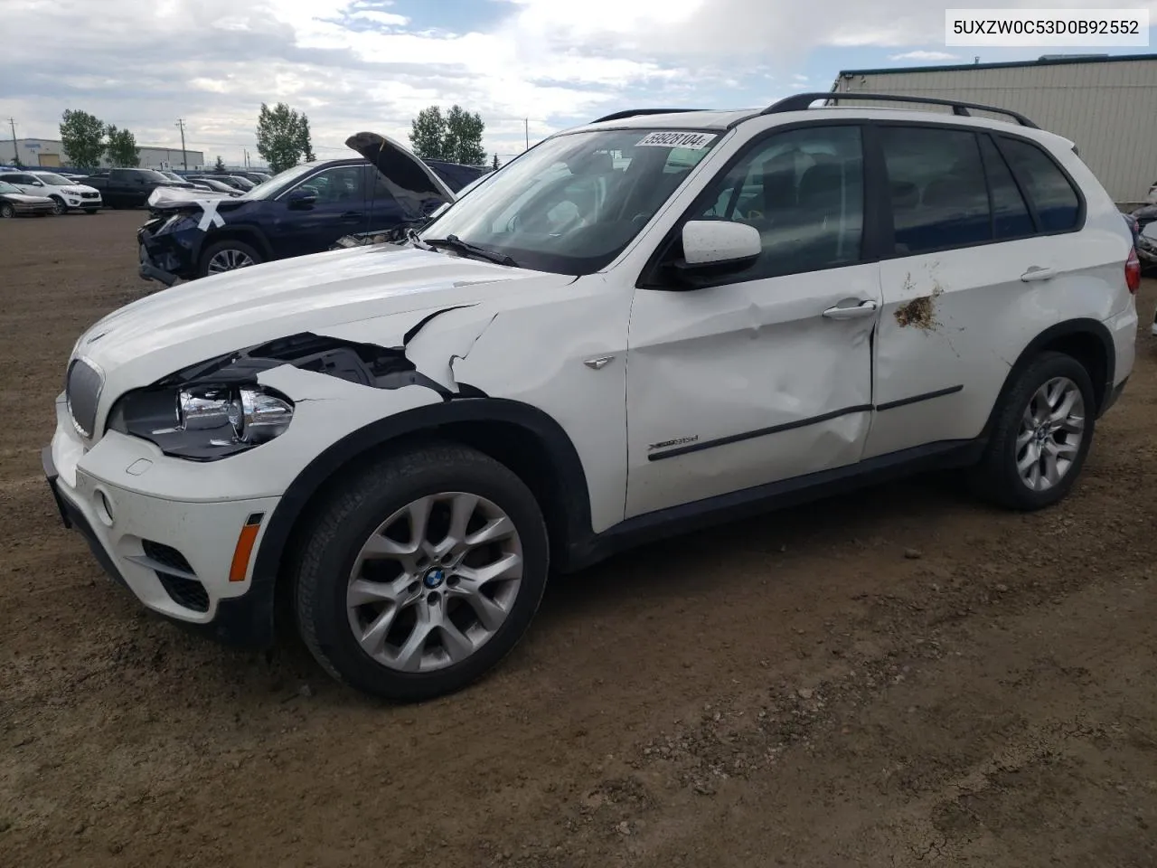 2013 BMW X5 xDrive35D VIN: 5UXZW0C53D0B92552 Lot: 59928104