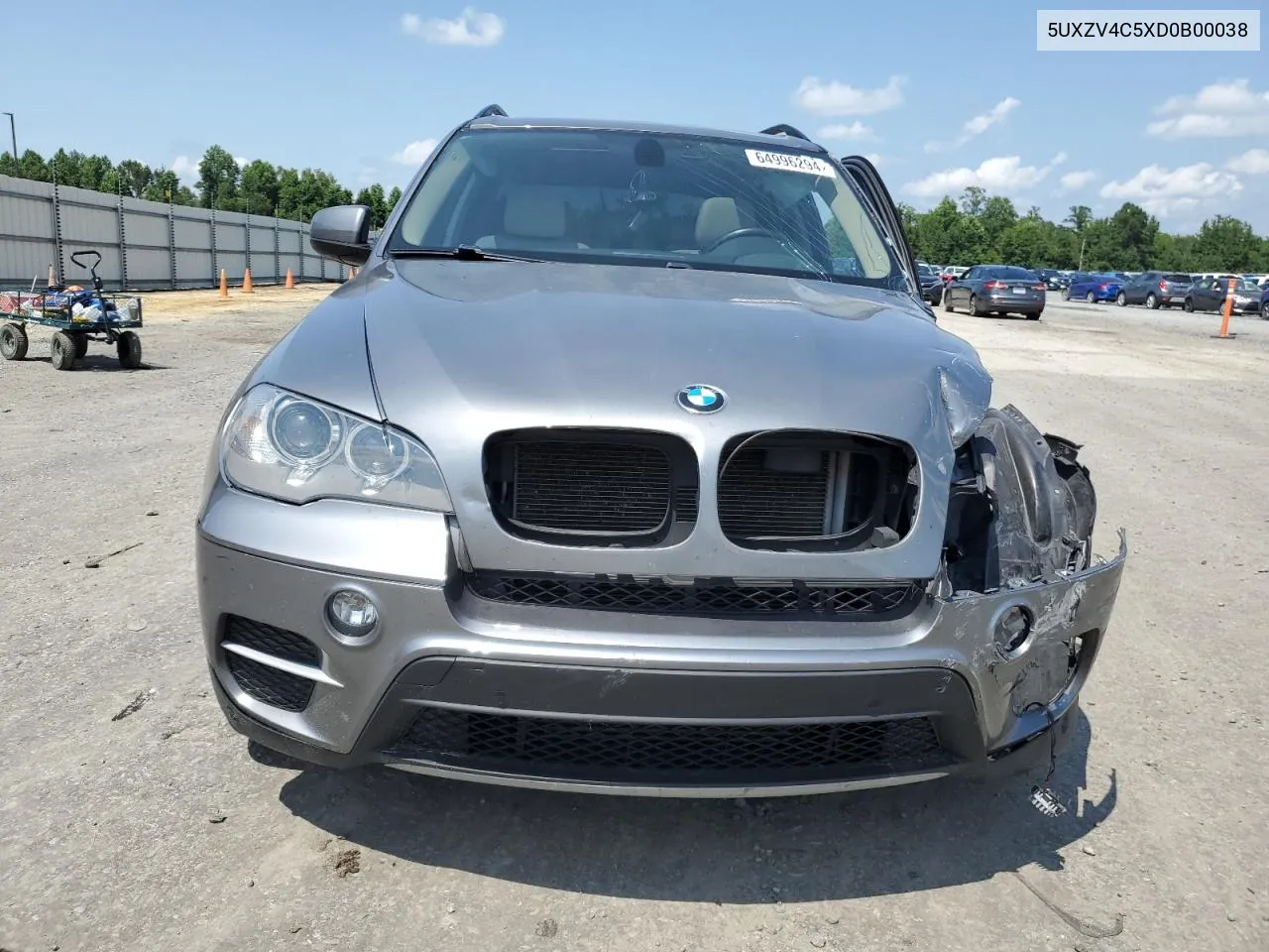 2013 BMW X5 xDrive35I VIN: 5UXZV4C5XD0B00038 Lot: 64996294