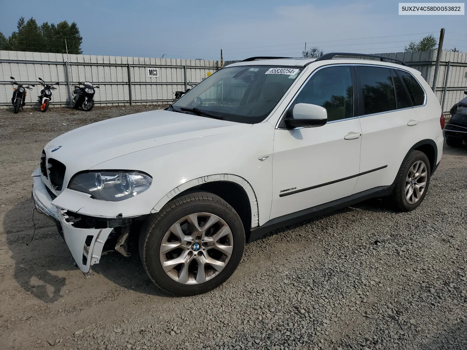 2013 BMW X5 xDrive35I VIN: 5UXZV4C58D0G53822 Lot: 65830254