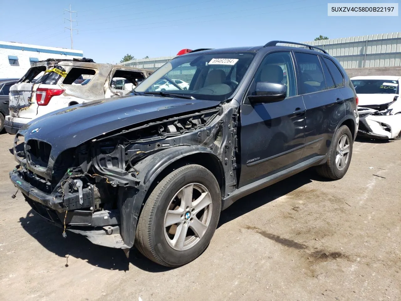 2013 BMW X5 xDrive35I VIN: 5UXZV4C58D0B22197 Lot: 69462264