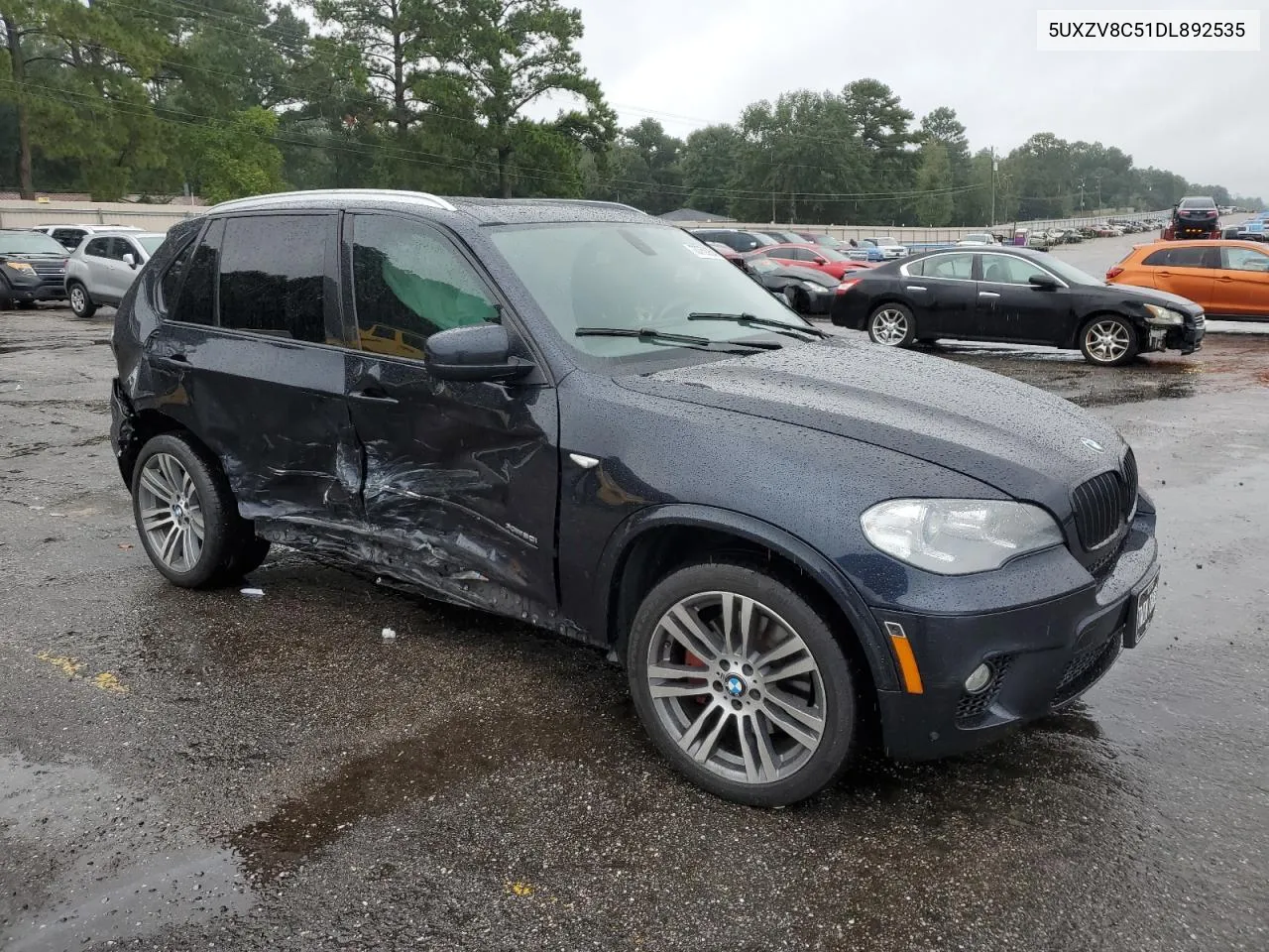 2013 BMW X5 xDrive50I VIN: 5UXZV8C51DL892535 Lot: 70750954