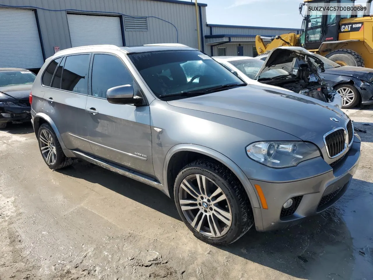 2013 BMW X5 xDrive35I VIN: 5UXZV4C57D0B00689 Lot: 71750744