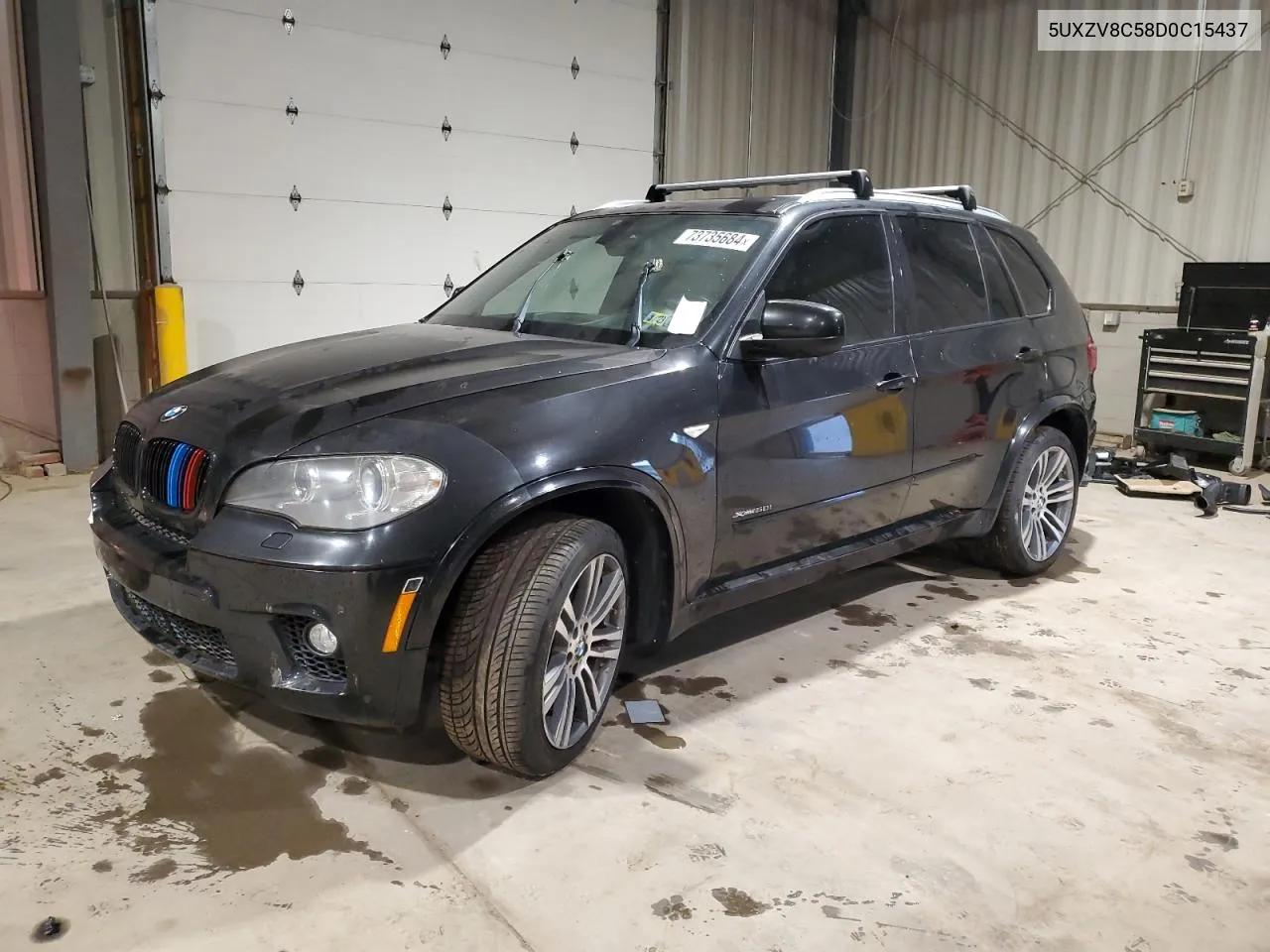 2013 BMW X5 xDrive50I VIN: 5UXZV8C58D0C15437 Lot: 73735684