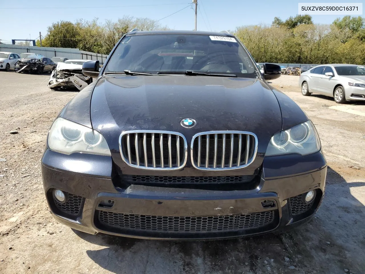 2013 BMW X5 xDrive50I VIN: 5UXZV8C59D0C16371 Lot: 74329104