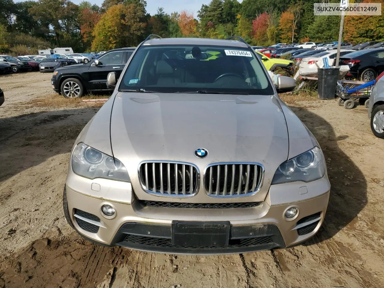 2013 BMW X5 xDrive35I VIN: 5UXZV4C56D0E12499 Lot: 74376454