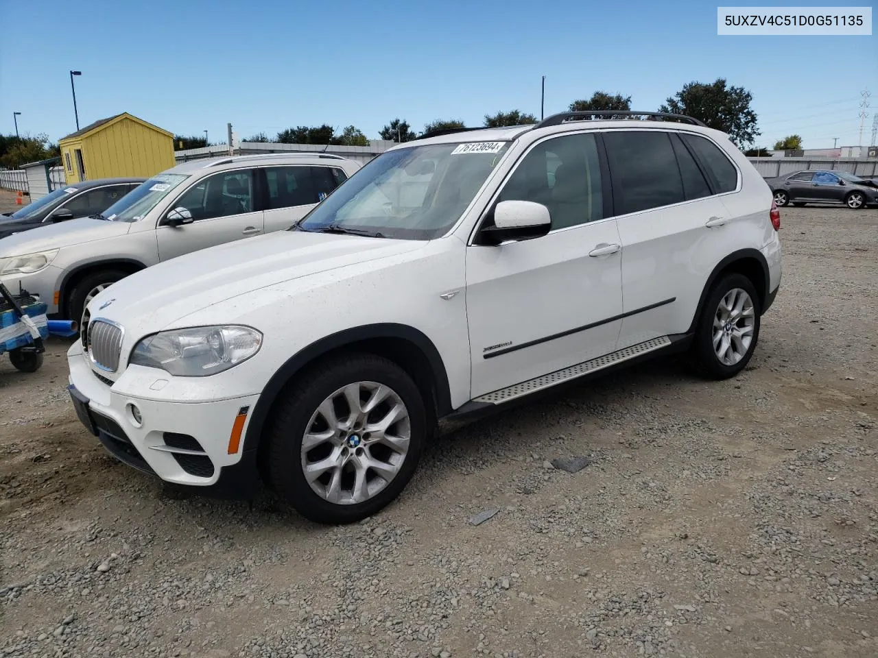 2013 BMW X5 xDrive35I VIN: 5UXZV4C51D0G51135 Lot: 76123694