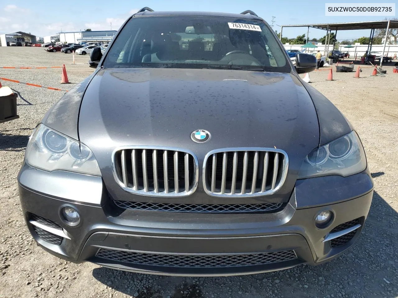 2013 BMW X5 xDrive35D VIN: 5UXZW0C50D0B92735 Lot: 76314314