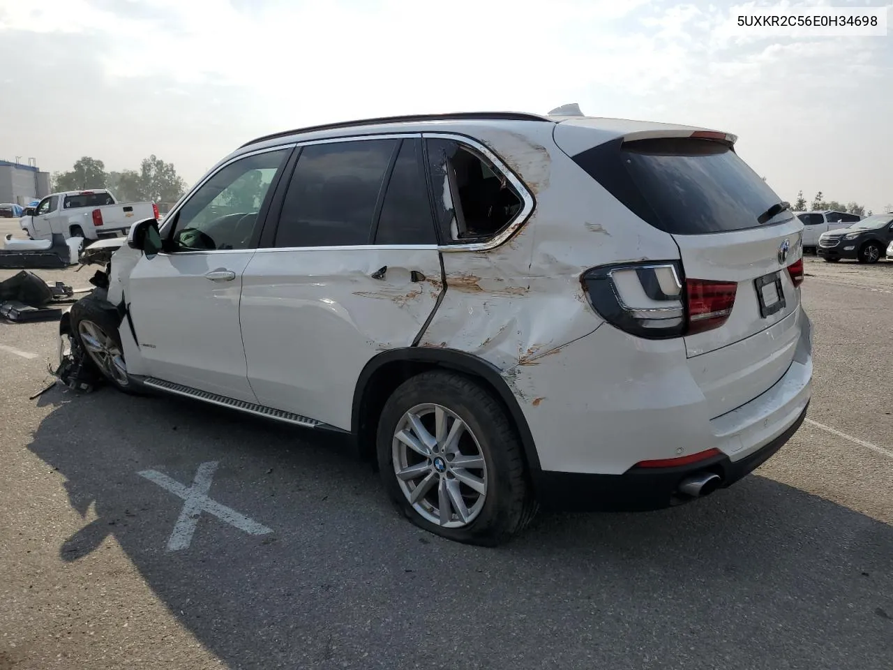 2014 BMW X5 Sdrive35I VIN: 5UXKR2C56E0H34698 Lot: 62911054