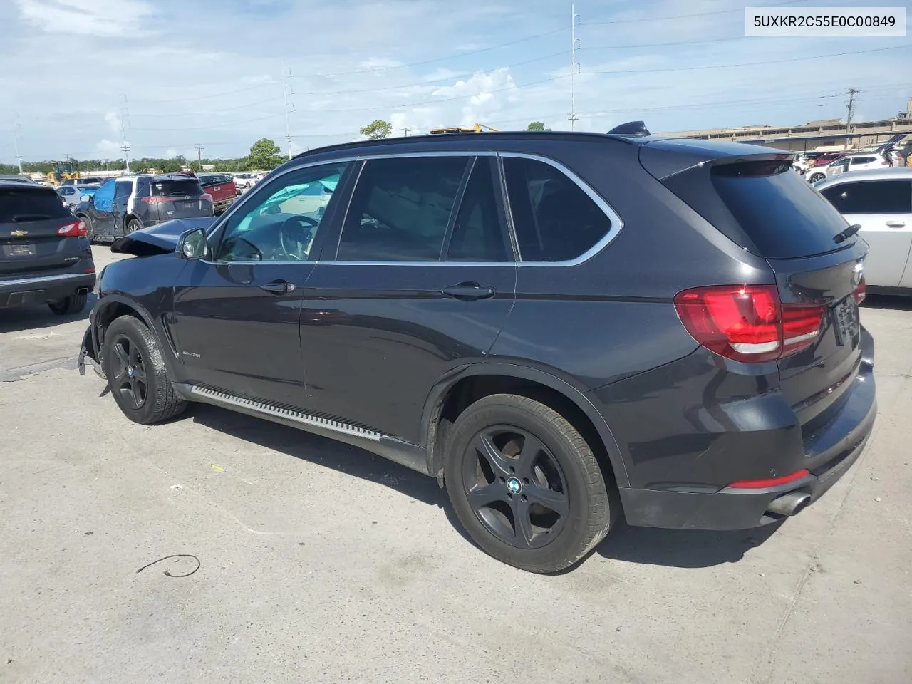 2014 BMW X5 Sdrive35I VIN: 5UXKR2C55E0C00849 Lot: 64552444