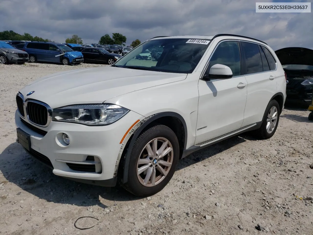 2014 BMW X5 Sdrive35I VIN: 5UXKR2C53E0H33637 Lot: 68818244