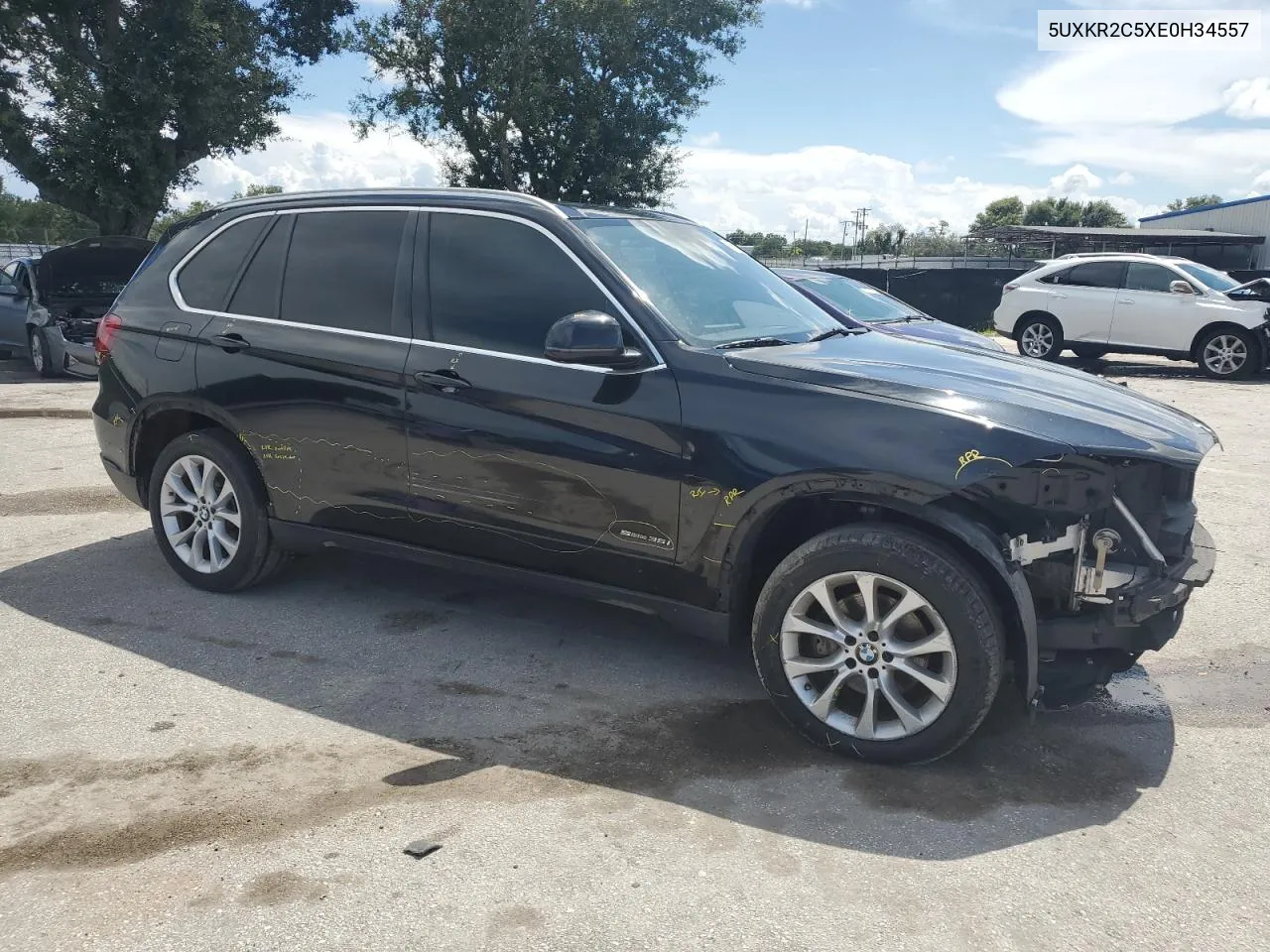 2014 BMW X5 Sdrive35I VIN: 5UXKR2C5XE0H34557 Lot: 69513474