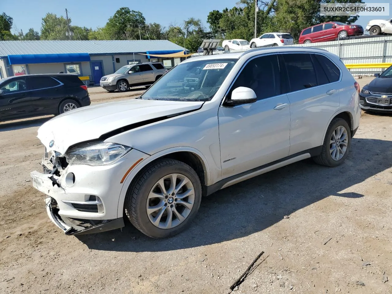 2014 BMW X5 Sdrive35I VIN: 5UXKR2C54E0H33601 Lot: 69893174