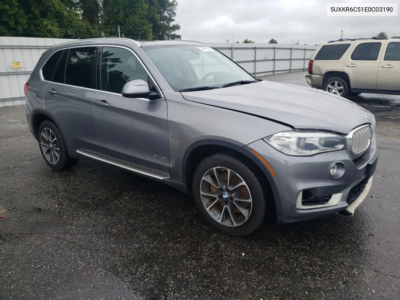 2014 BMW X5 xDrive50I VIN: 5UXKR6C51E0C03190 Lot: 70844584