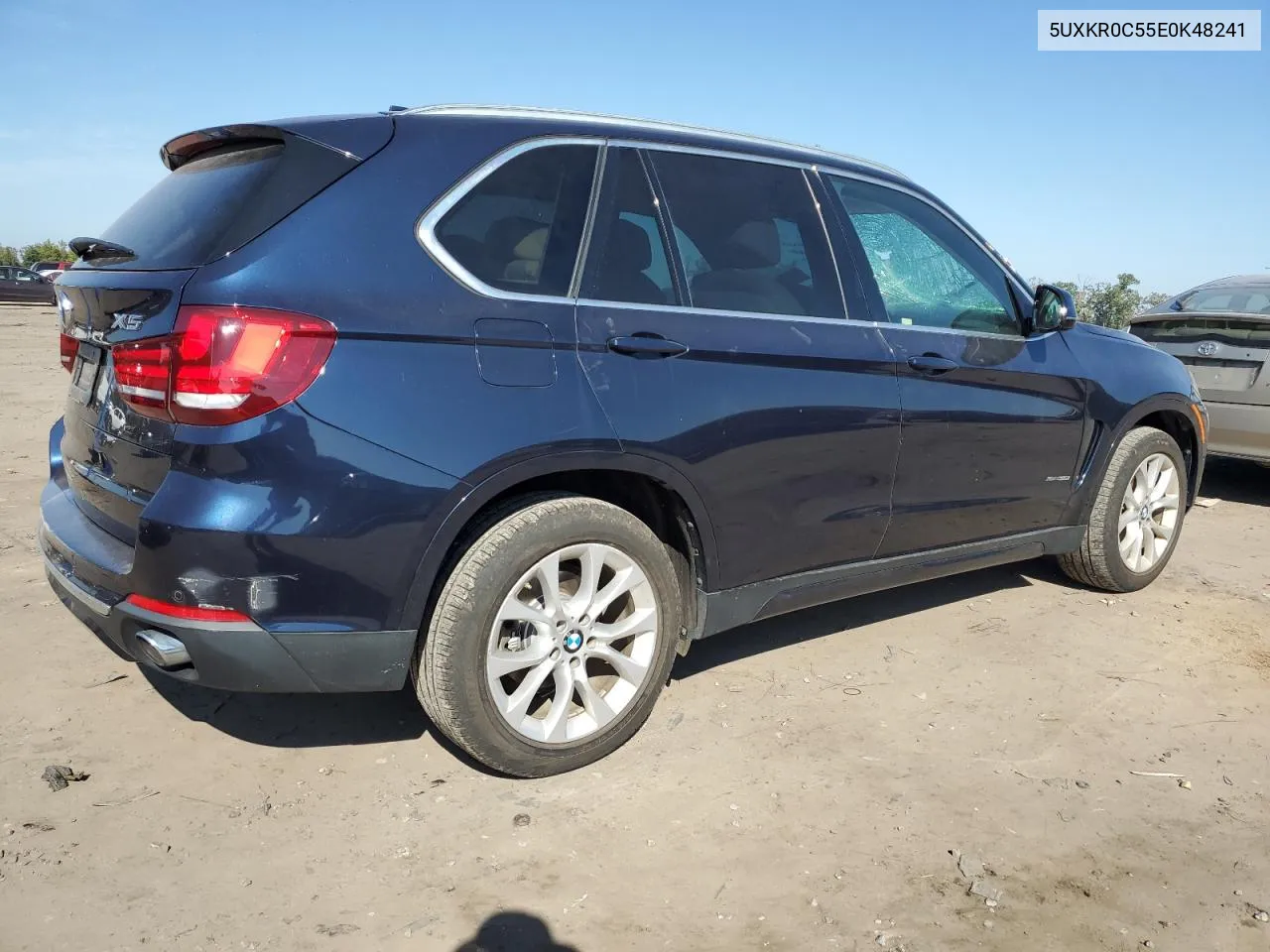 2014 BMW X5 xDrive35I VIN: 5UXKR0C55E0K48241 Lot: 71582394